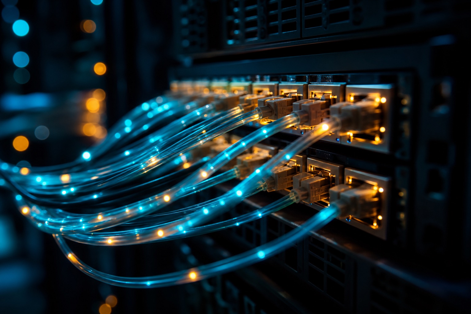 Fiber optic network infrastructure