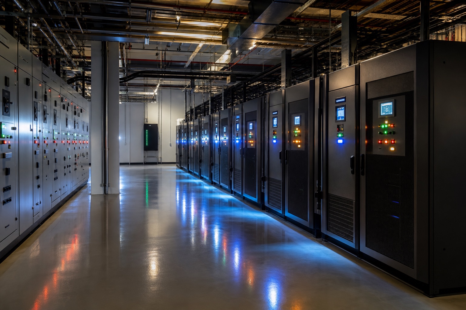 Data center power room